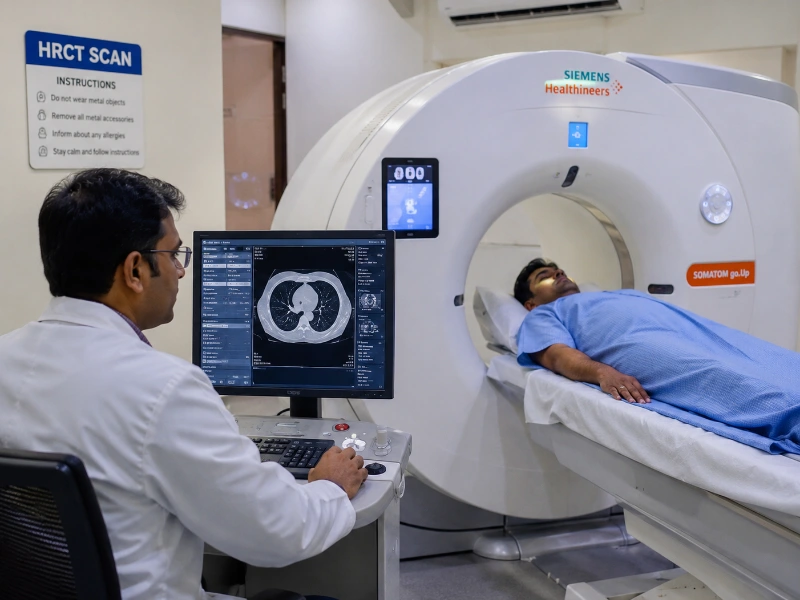 Advanced Multi-slice HRCT Scan Imaging Technology Machine
